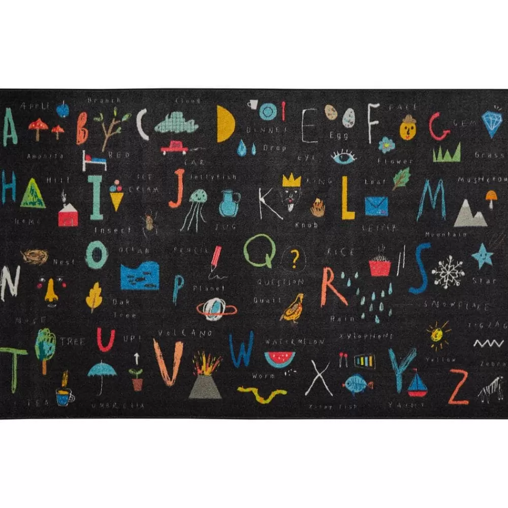 Abc Letters Black 8 Ft. X 10 Ft. Whimsical Area Rug By Mohawk Home | * Hot