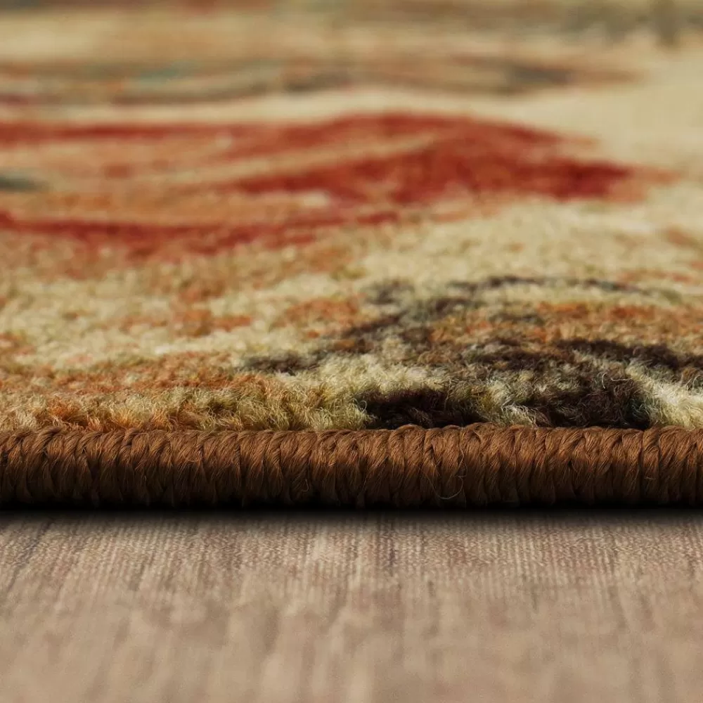 Alexa Medallion Brown 7 Ft. 6 In. X 10 Ft. Indoor/Outdoor Area Rug By Mohawk Home | * Shop