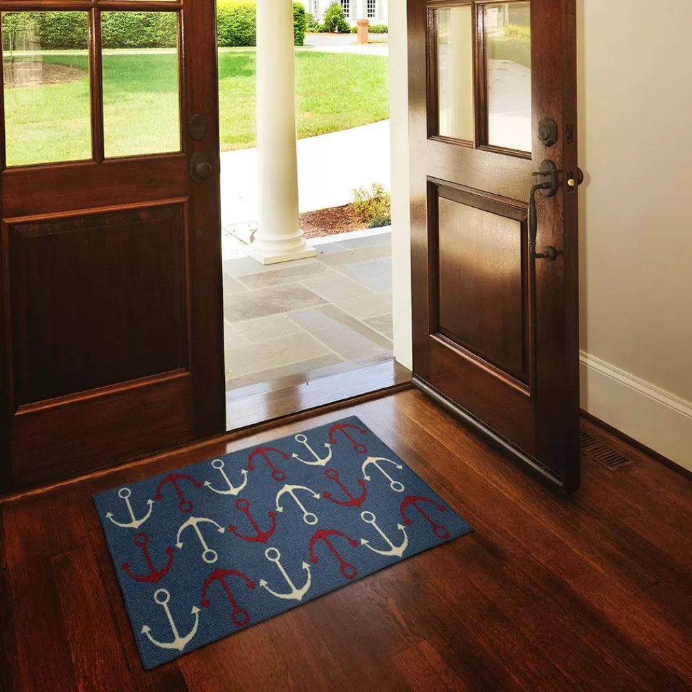 Anchor'S Down Cool 1 Ft. 8 In. X 2 Ft. 10 In. Machine Washable Area Rug By Mohawk Home | * Cheap