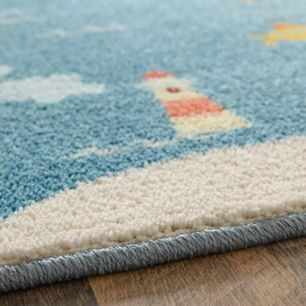 Animal Map Multi 5 Ft. X 8 Ft. Whimsical Area Rug By Mohawk Home | * Best