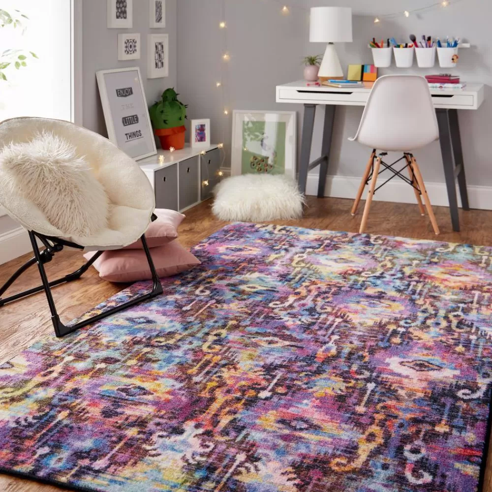 Arimo Purple 8 Ft. X 10 Ft. Tribal Area Rug By Mohawk Home | * Shop