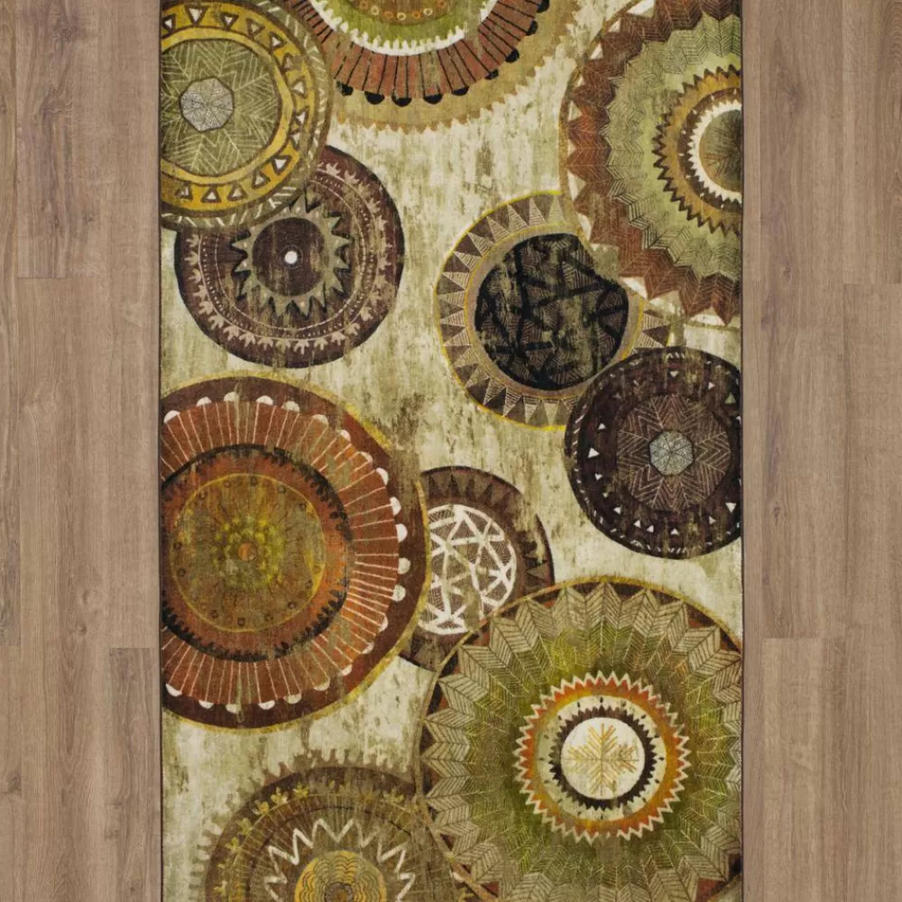 Armindale Brown 8 Ft. X 10 Ft. Geometric Area Rug By Mohawk Home | * New
