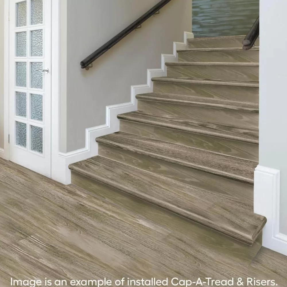 Arnica Lake Oak 1-11/16 In. T X 12-1/8 In. W X 47 In. L For Stairs 1 In. T Stair Tread And Reversible Riser Kit By Cap A Tread | * Best Sale