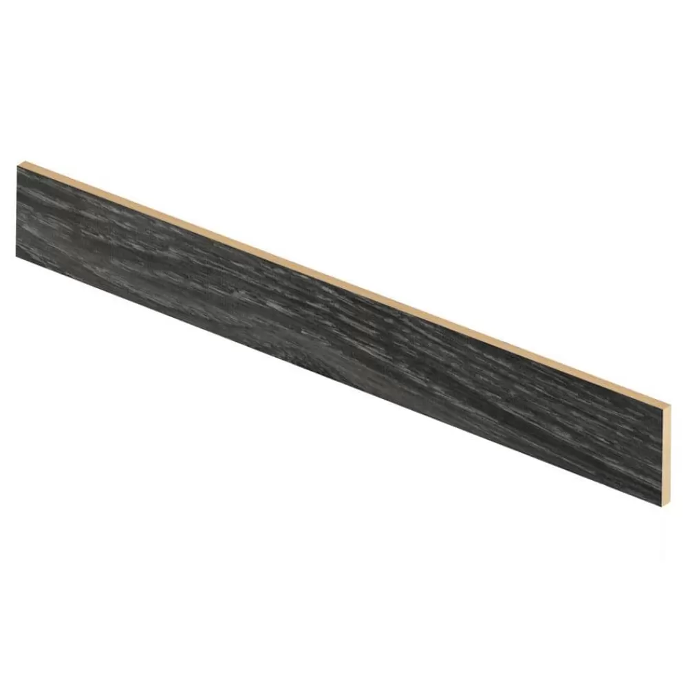 Aspen Oak Black/Noble Oak 47 In. Long X 1/2 In. Thick X 7-3/8 In. Wide Vinyl Overlay Riser To Be Used With Cap A Tread | * Discount