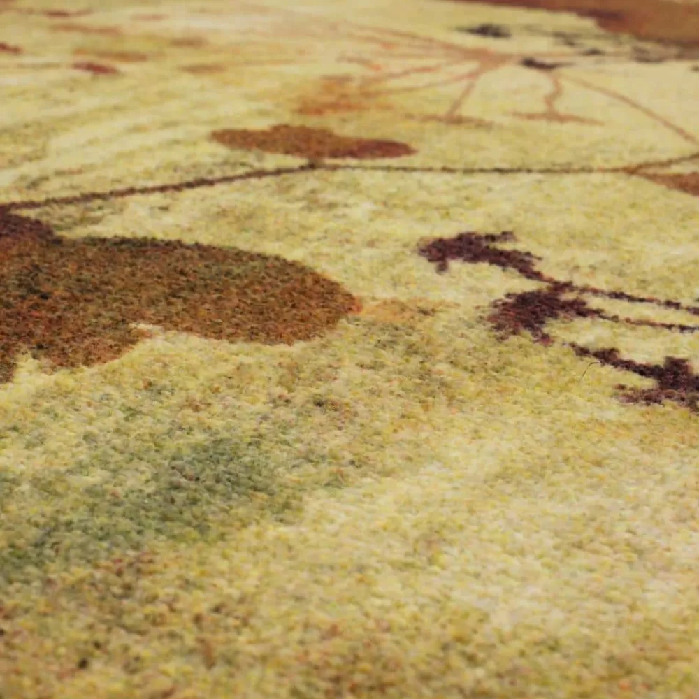 Autumn Branches Rustburn Tan 8 Ft. X 10 Ft. Nature Area Rug By Mohawk Home | * Shop