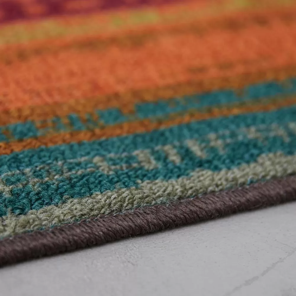 Avenue Stripe Multi 5 Ft. X 8 Ft. Indoor/Outdoor Area Rug By Mohawk Home | * Discount