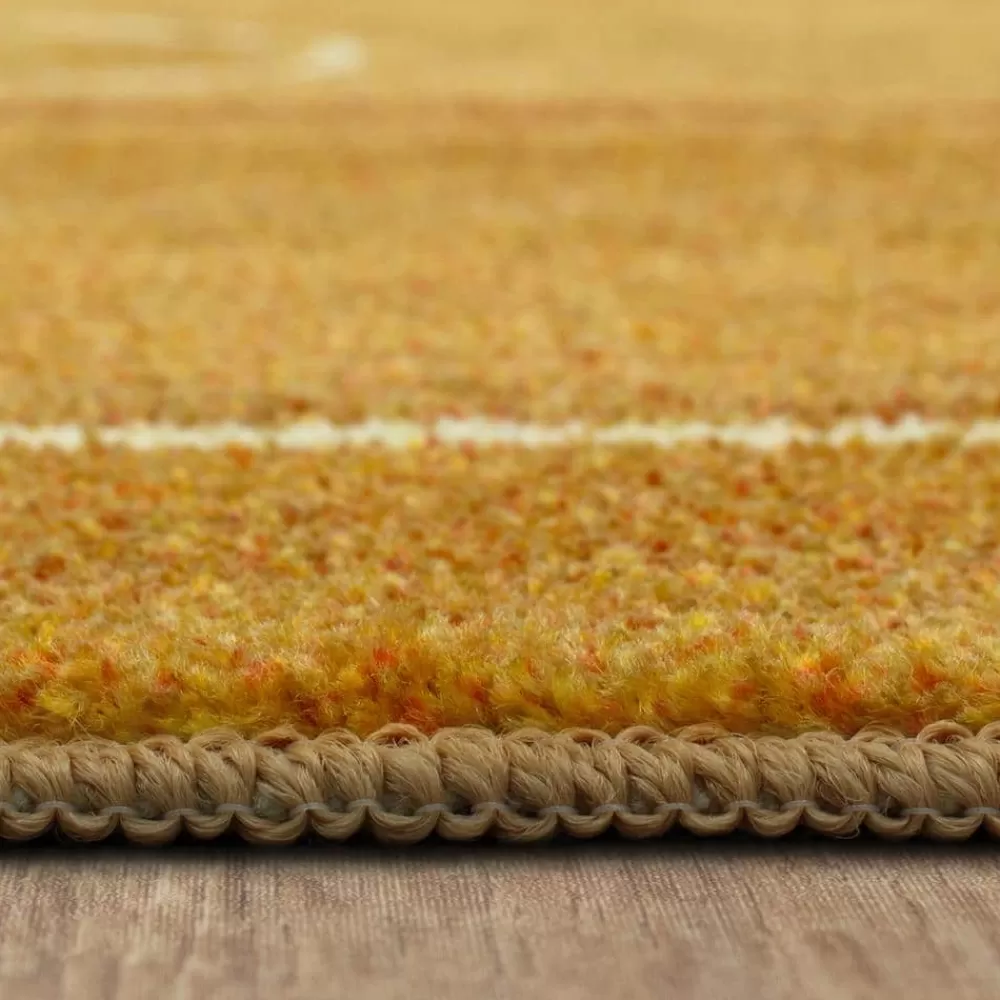 Basketball Court Tan 8 Ft. X 10 Ft. Contemporary Area Rug By Mohawk Home | * Hot