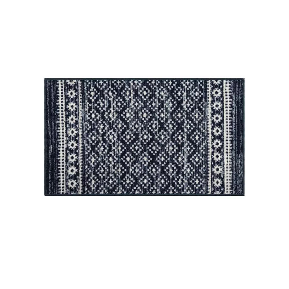 Bibury Blue 1 Ft. 8 In. X 2 Ft. 10 In. Machine Washable Area Rug By Mohawk Home | * Best