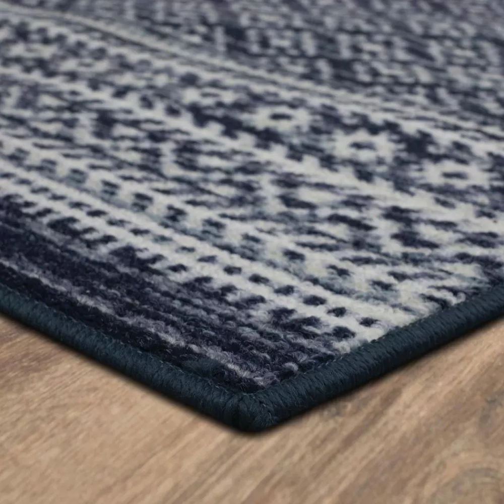Bibury Blue 1 Ft. 8 In. X 2 Ft. 10 In. Machine Washable Area Rug By Mohawk Home | * Best