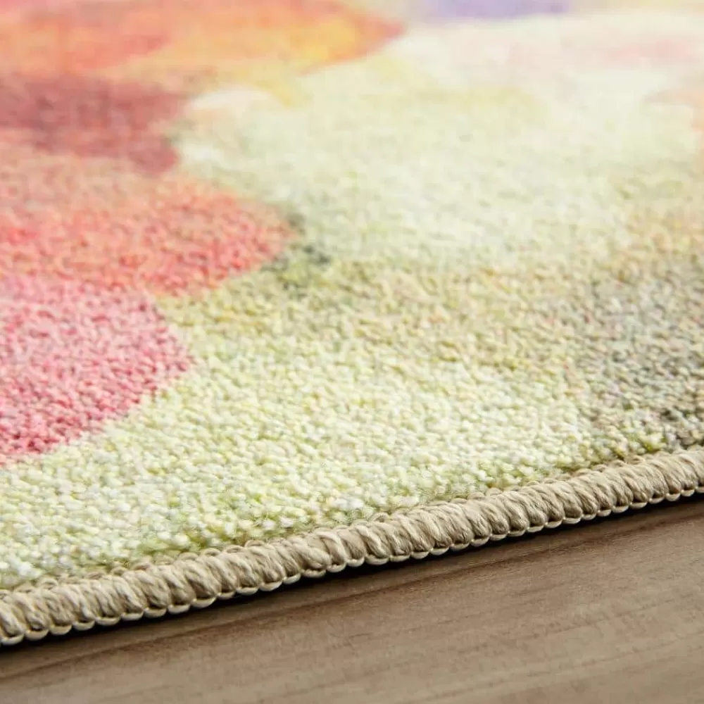 Blurred Blossoms Multi 8 Ft. X 10 Ft. Floral Area Rug By Mohawk Home | * Clearance