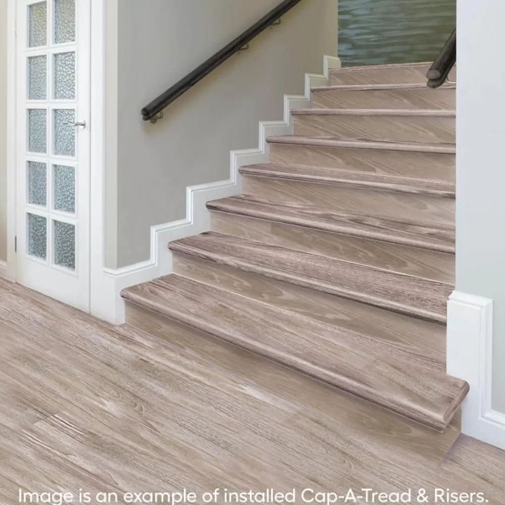 Boca De Yuma 1-11/16 In. T X 12-1/8 In. W X 47 In. L For Stairs 1 In. T Stair Tread And Reversible Riser Kit By Cap A Tread | * Flash Sale