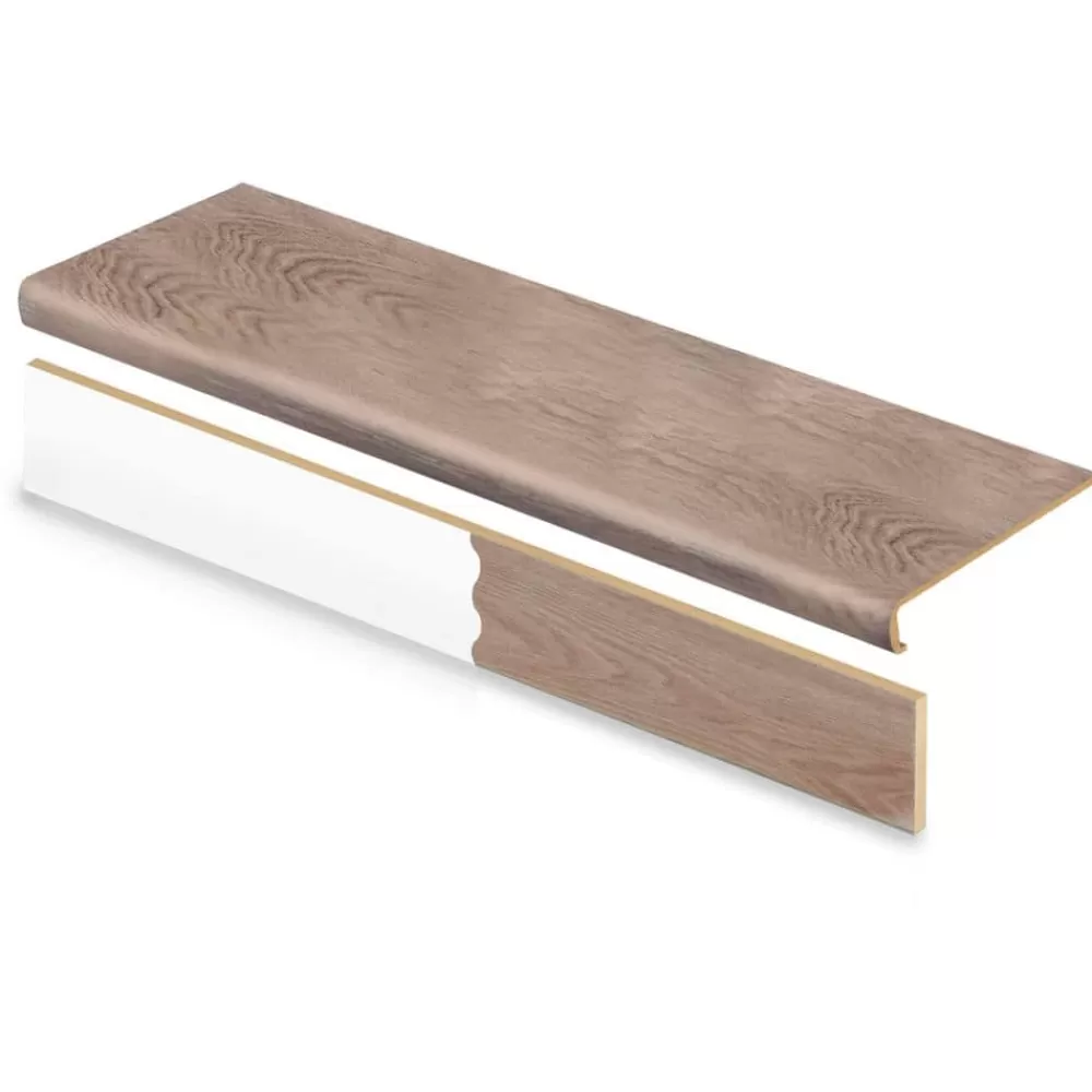 Boca De Yuma Stair Tread And Reversible Riser Kit 47 In. L X 12-1/8 In. W X 2-3/16 In. T By Cap A Tread | * Best Sale