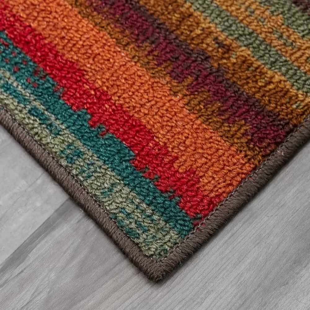 Boho Stripe Multi 2 Ft. X 8 Ft. Machine Washable Striped Runner Rug By Mohawk Home | * Online