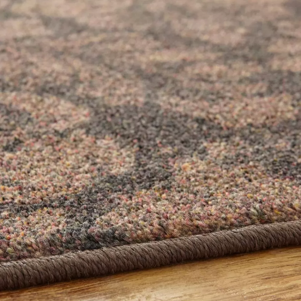 Bonjour Damask Brown 5 Ft. X 8 Ft. Floral Area Rug By Mohawk Home | * Online