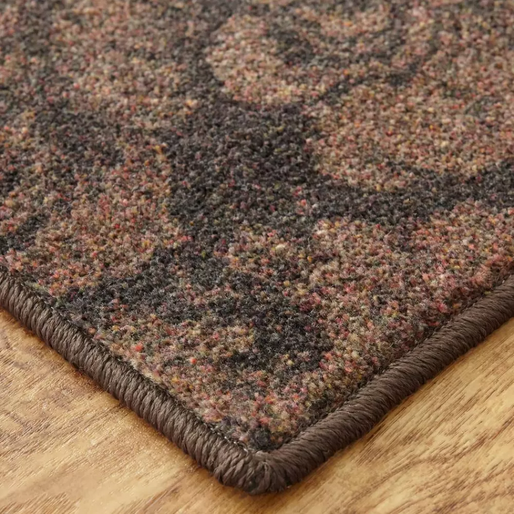 Bonjour Damask Brown 5 Ft. X 8 Ft. Floral Area Rug By Mohawk Home | * Online
