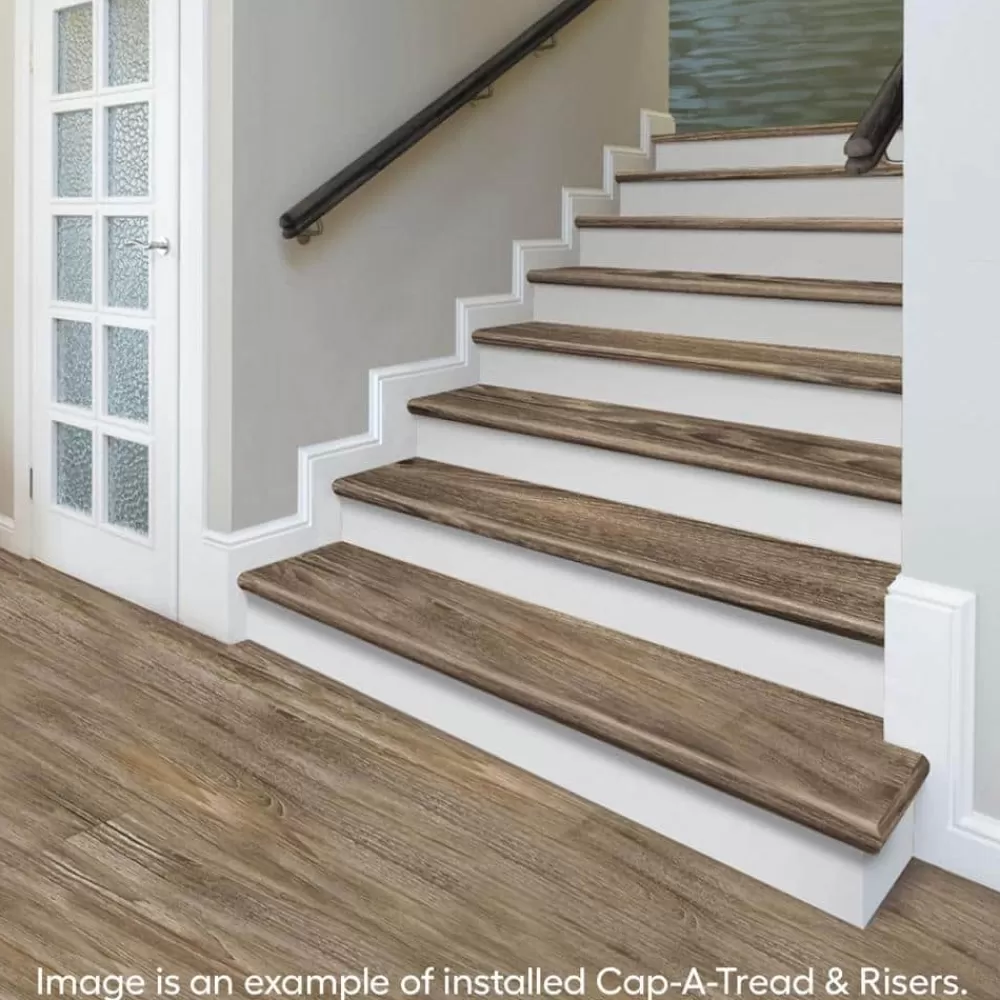 Calusa 1-11/16 In. T X 12-1/8 In. W X 47 In. L For Stairs 1 In. T Stair Tread And Reversible Riser Kit By Cap A Tread | * Best