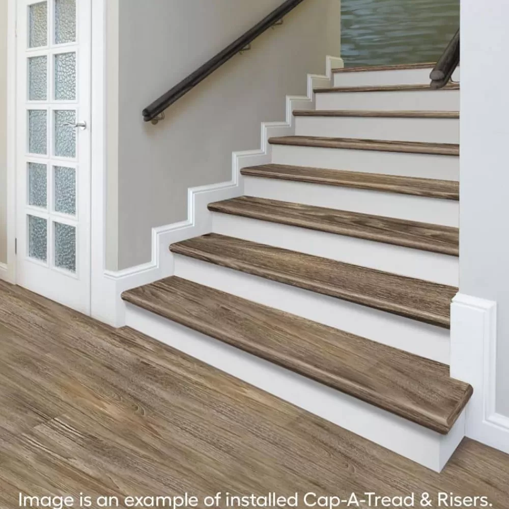 Calusa Stair Tread And Reversible Riser Kit 47 In. L X 12-1/8 In. W X 2-3/16 In. T By Cap A Tread | * Store