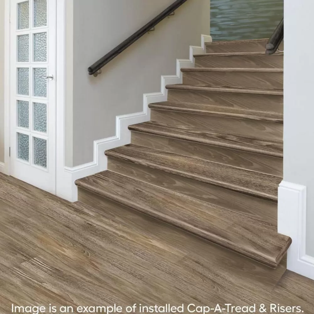 Calusa Stair Tread And Reversible Riser Kit 47 In. L X 12-1/8 In. W X 2-3/16 In. T By Cap A Tread | * Store