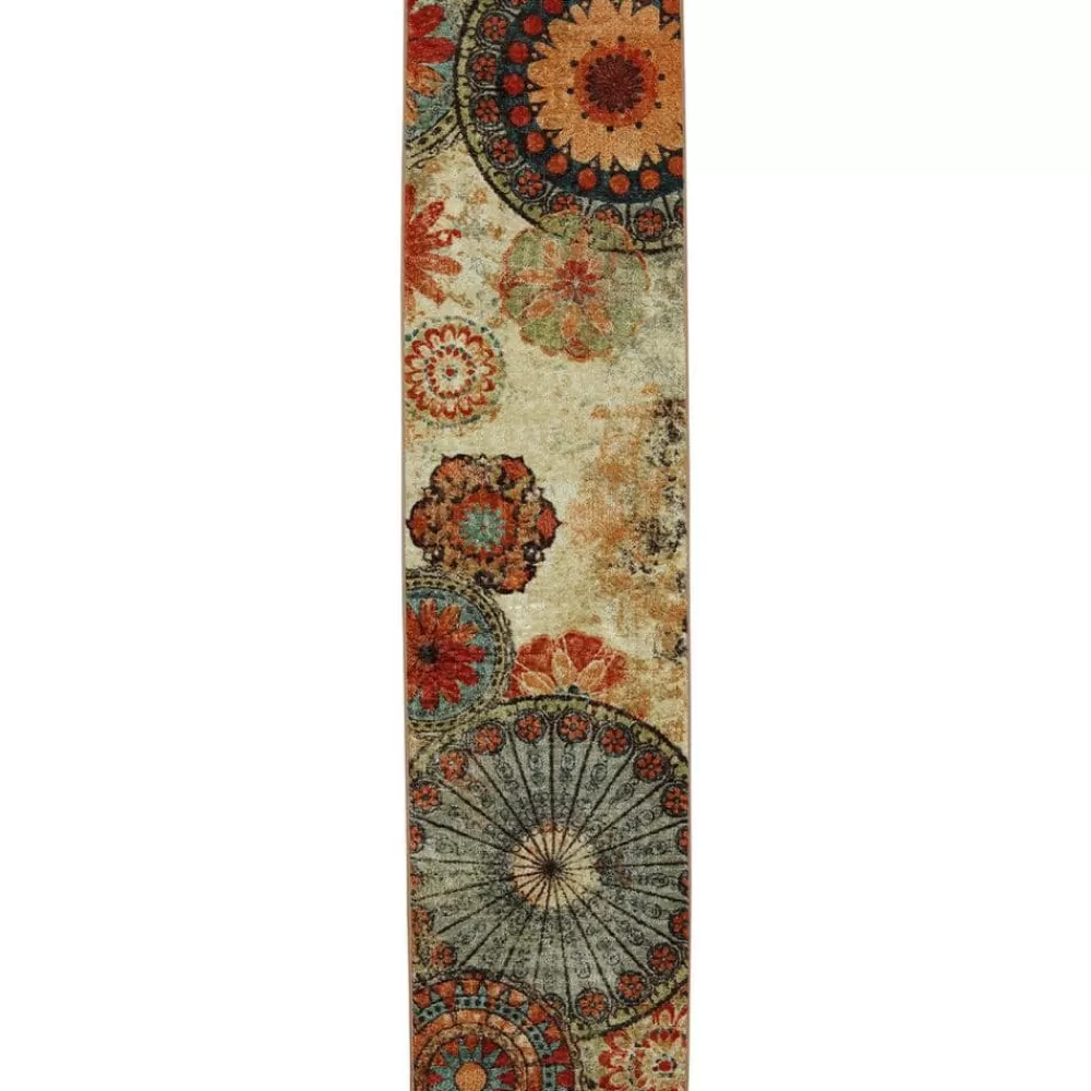 Caravan Medallion Multi 2 Ft. X 8 Ft. Machine Washable Runner Rug By Mohawk Home | * Best
