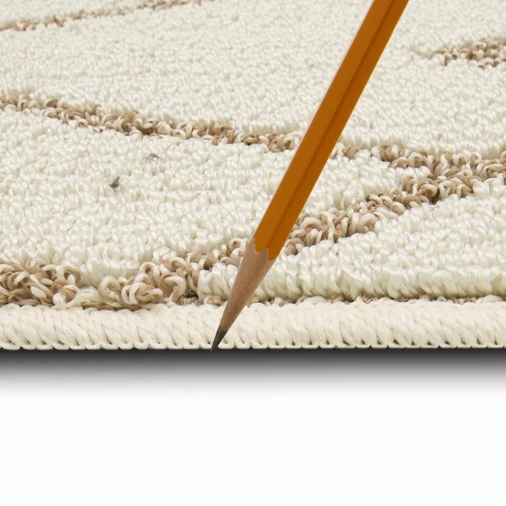 Cassius Wheat/Cream 2 Ft. 6 In. X 3 Ft. 9 In. Geometric Machine Washable Area Rug By Mohawk Home | * Online