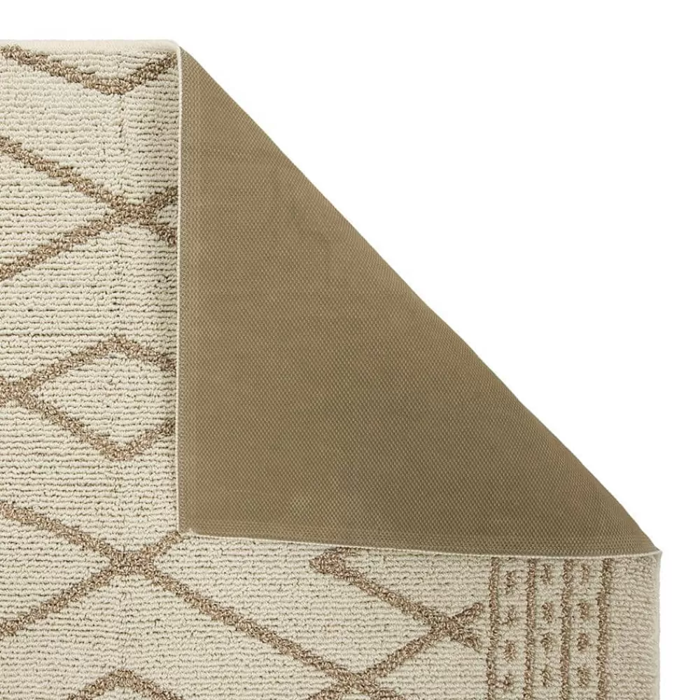 Cassius Wheat/Cream 2 Ft. 6 In. X 3 Ft. 9 In. Geometric Machine Washable Area Rug By Mohawk Home | * Online