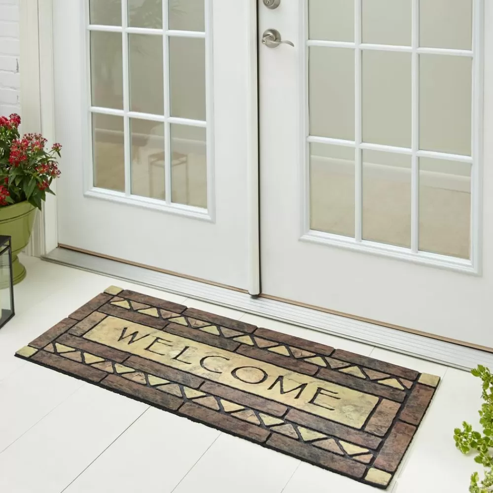 Celtic Rocks Estate Multi 19.5 In. X 47 In. Door Mat By Mohawk Home | * Cheap