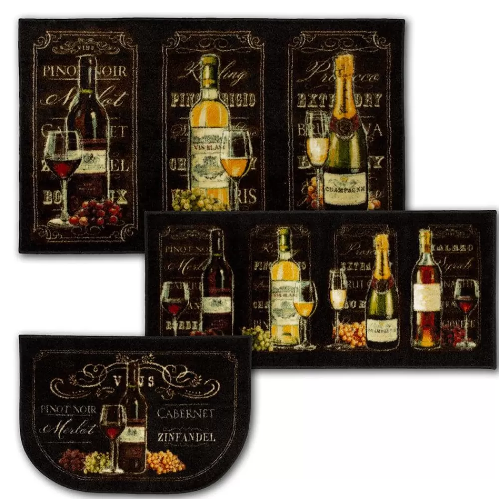 Chalkboard Sign Multi 3 Ft. X 4 Ft. 3-Piece Indoor Rug Set By Mohawk Home | * Flash Sale