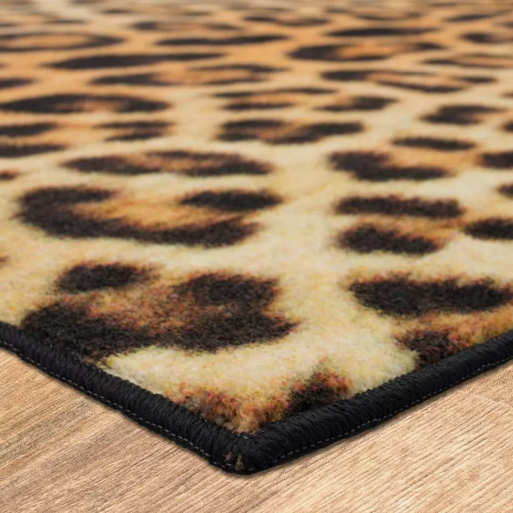 Cheetah Spots Tan 8 Ft. X 10 Ft. Animal Print Area Rug By Mohawk Home | * Cheap