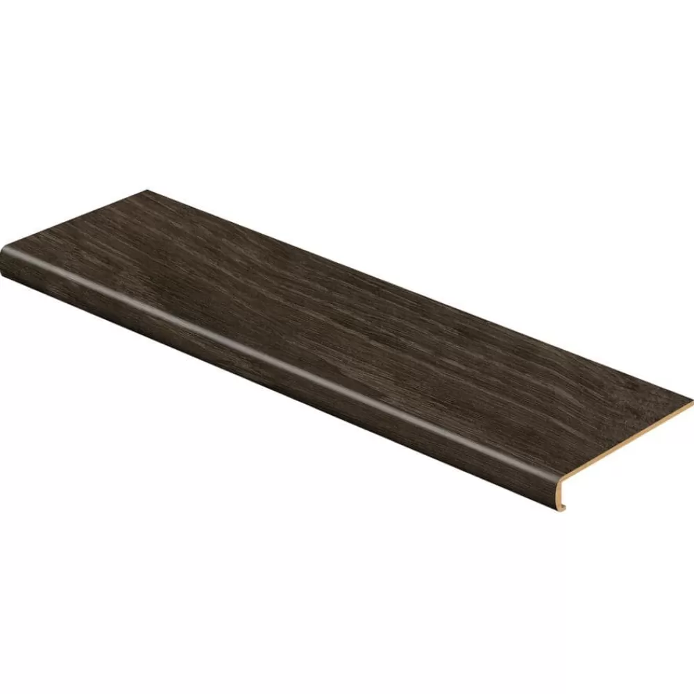 Choice Oak/Black Willow 47 In. L X 12-1/8 In. W X 2-3/16 In. T Vinyl Overlay For Stairs 1-1/8 In. To 1-3/4 In. Thick By Cap A Tread | * Fashion