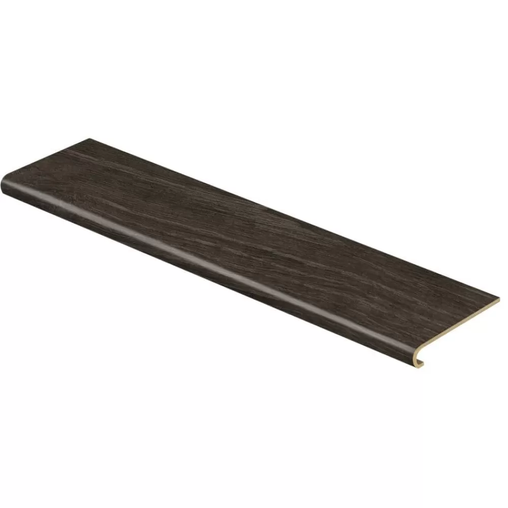 Choice Oak/Black Willow 94 In. L X 12-1/8 In. W X 1-11/16 In. T Vinyl Overlay To Cover Stairs 1 In. Thick By Cap A Tread | * Discount