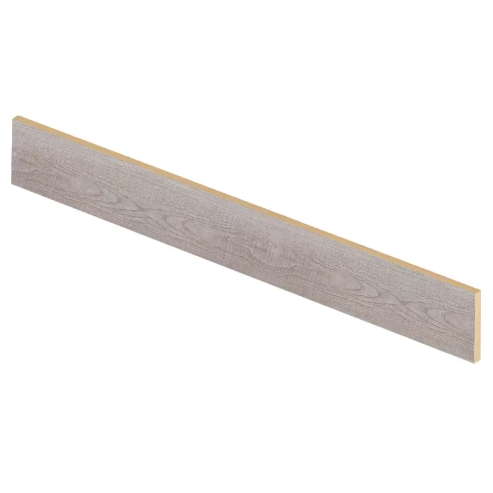 Coastal Oak/Silver Sycamore 47 In. L X 1/2 In. T X 7-3/8 In. W Vinyl Overlay Riser To Be Used With Cap A Tread | * Cheap