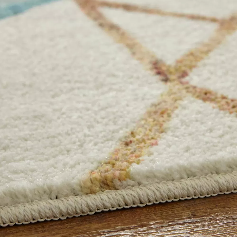 Cognition Water Cream 10 Ft. X 14 Ft. Abstract Area Rug By Mohawk Home | * Shop