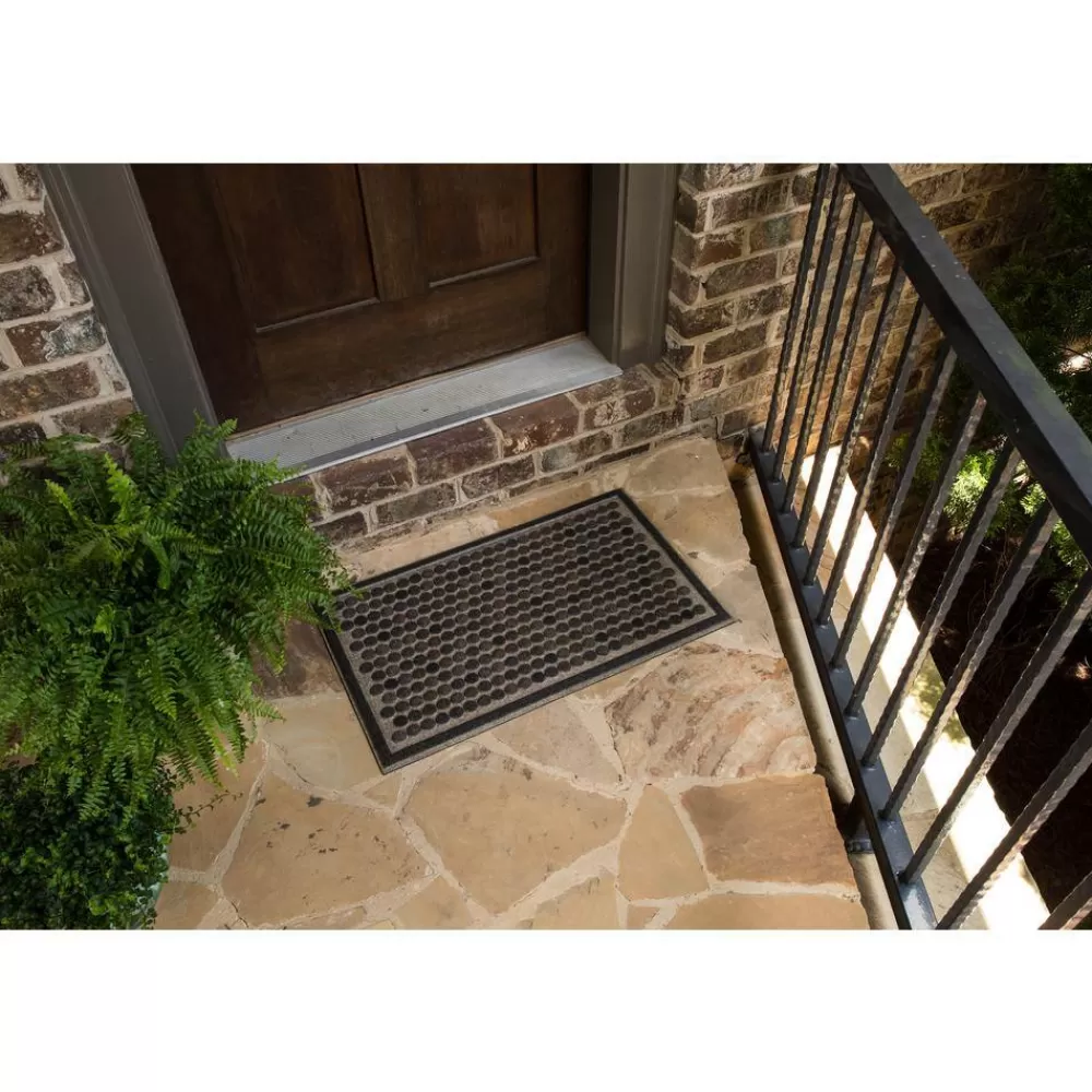 Colorful Dots Gray 18 In. X 30 In. Ornamental Entry Mat By Mohawk Home | * Best Sale