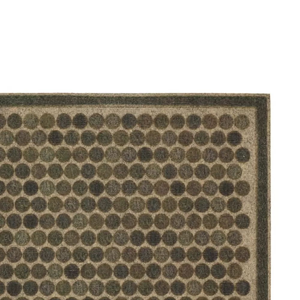 Colorful Dots Gray 18 In. X 30 In. Ornamental Entry Mat By Mohawk Home | * Best Sale