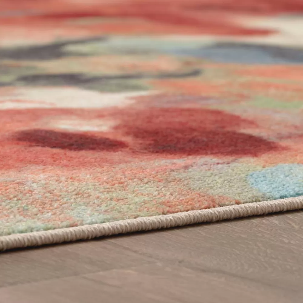 Colorful Garden Multi 10 Ft. X 10 Ft. Floral Square Area Rug By Mohawk Home | * Best