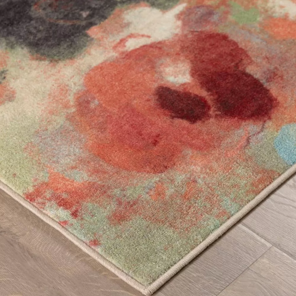 Colorful Garden Multi 10 Ft. X 10 Ft. Floral Square Area Rug By Mohawk Home | * Best