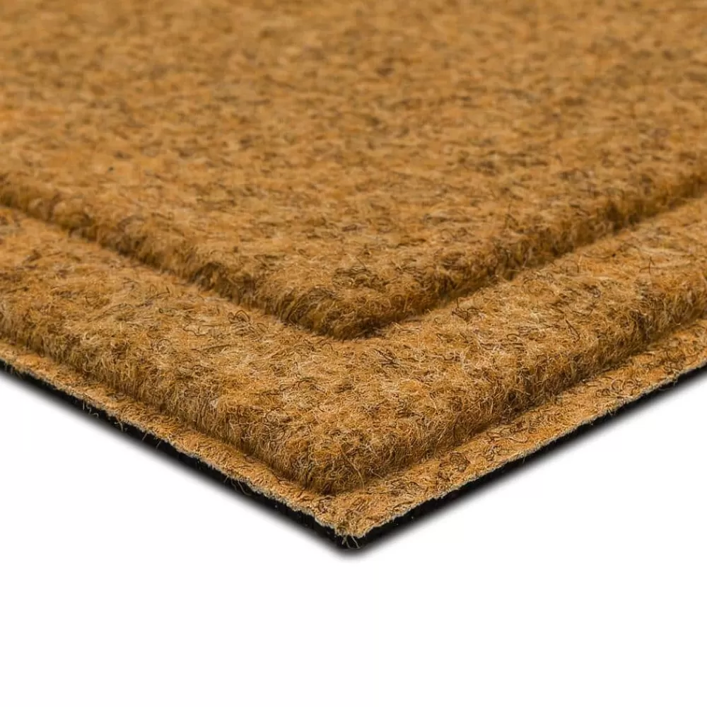 Corner Go Away Natural 18 In. X 30 In. Faux Coir Doormat By Mohawk Home | * Best