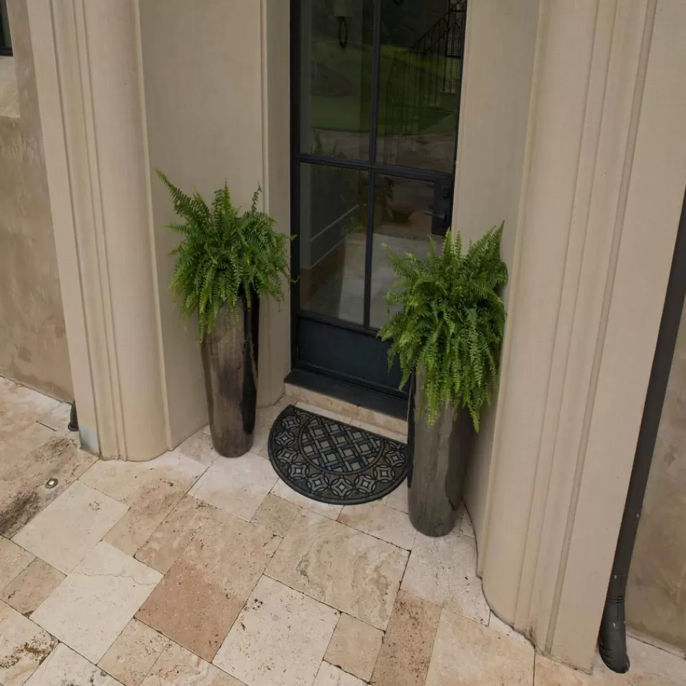 Deco Tile Slice Brown 23 In. X 35 In. Doorscapes Estate Mat By Mohawk Home | * Outlet