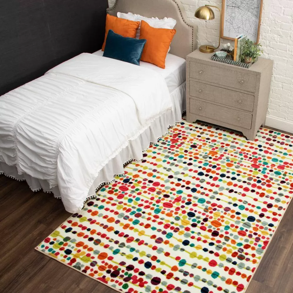 Delerus Multi 7 Ft. 6 In. X 10 Ft. Geometric Area Rug By Mohawk Home | * Outlet