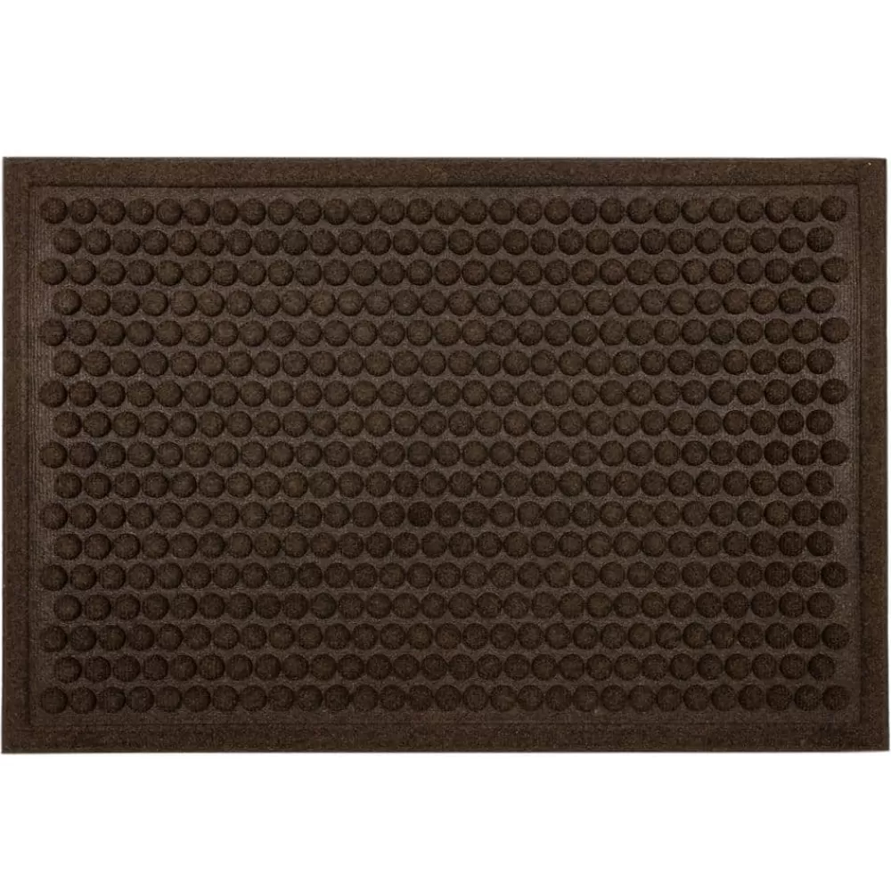 Dots Chocolate 24 In. X 36 In. Impressions Door Mat By Mohawk Home | * Shop