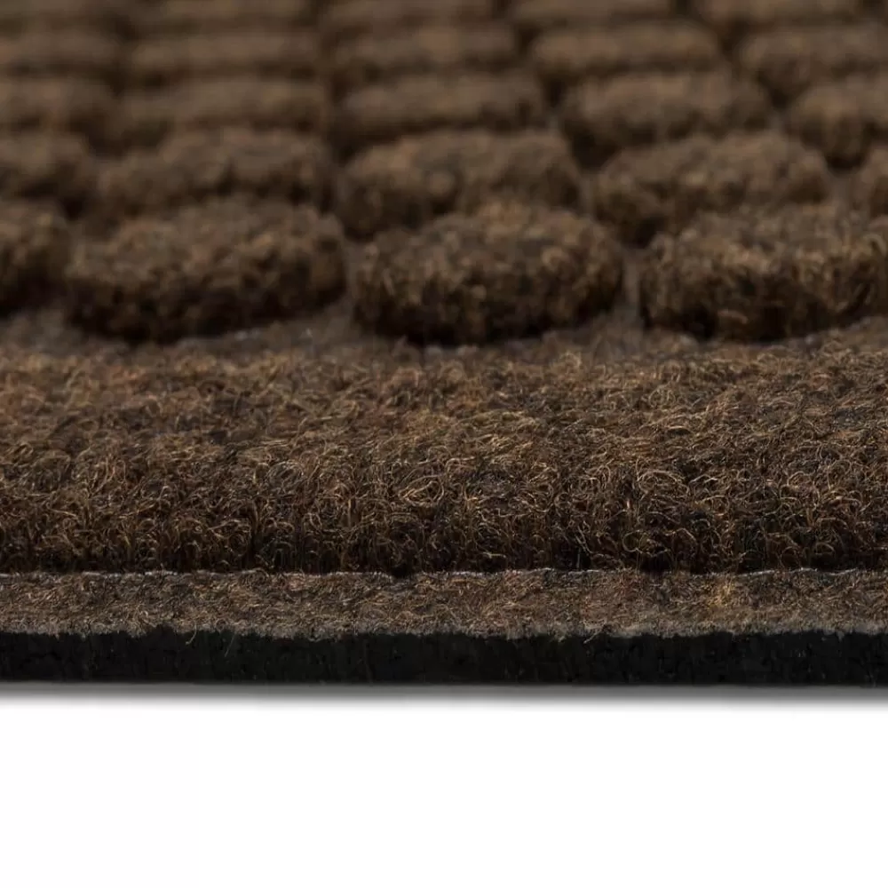 Dots Chocolate 24 In. X 36 In. Impressions Door Mat By Mohawk Home | * Shop