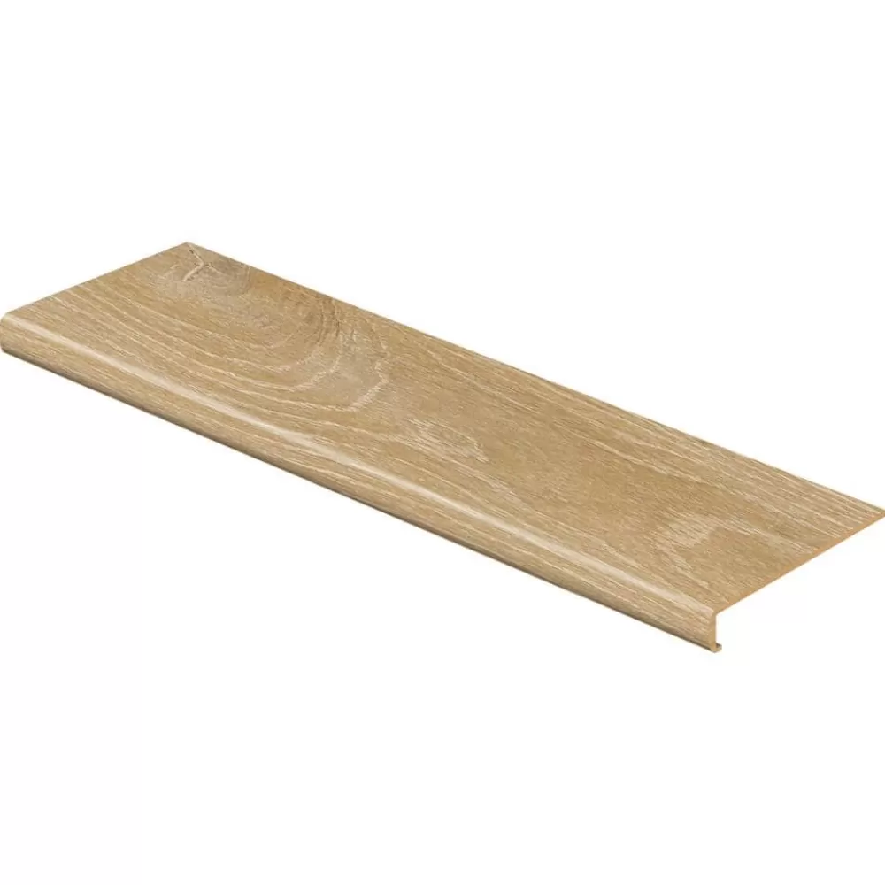 Dusk Cherry/Shea Oak 47 In. L X 12-1/8 In. W X 2-3/16 In. T Vinyl Overlay To Cover Stairs 1-1/8 In. T To 1-3/4 In. T By Cap A Tread | * Best Sale