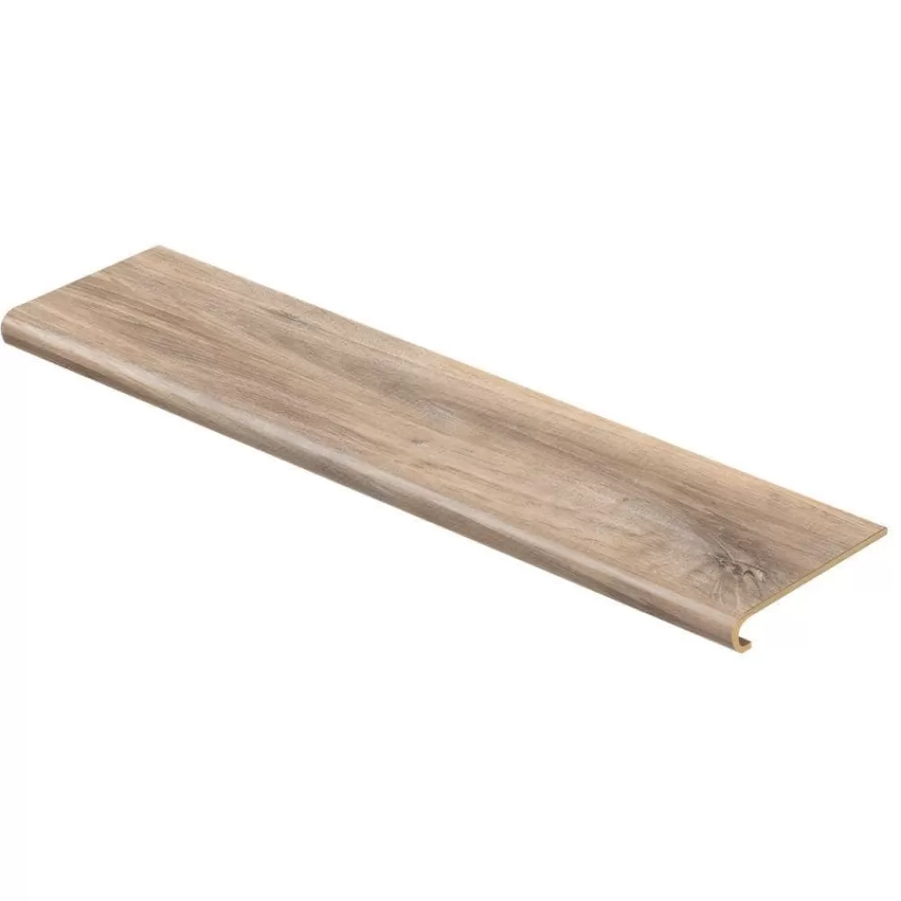 Easy Oak 47 In. Length X 12-1/8 In. Deep X 1-11/16 In. Height Vinyl To Cover Stairs 1 In. Thick By Cap A Tread | * Store