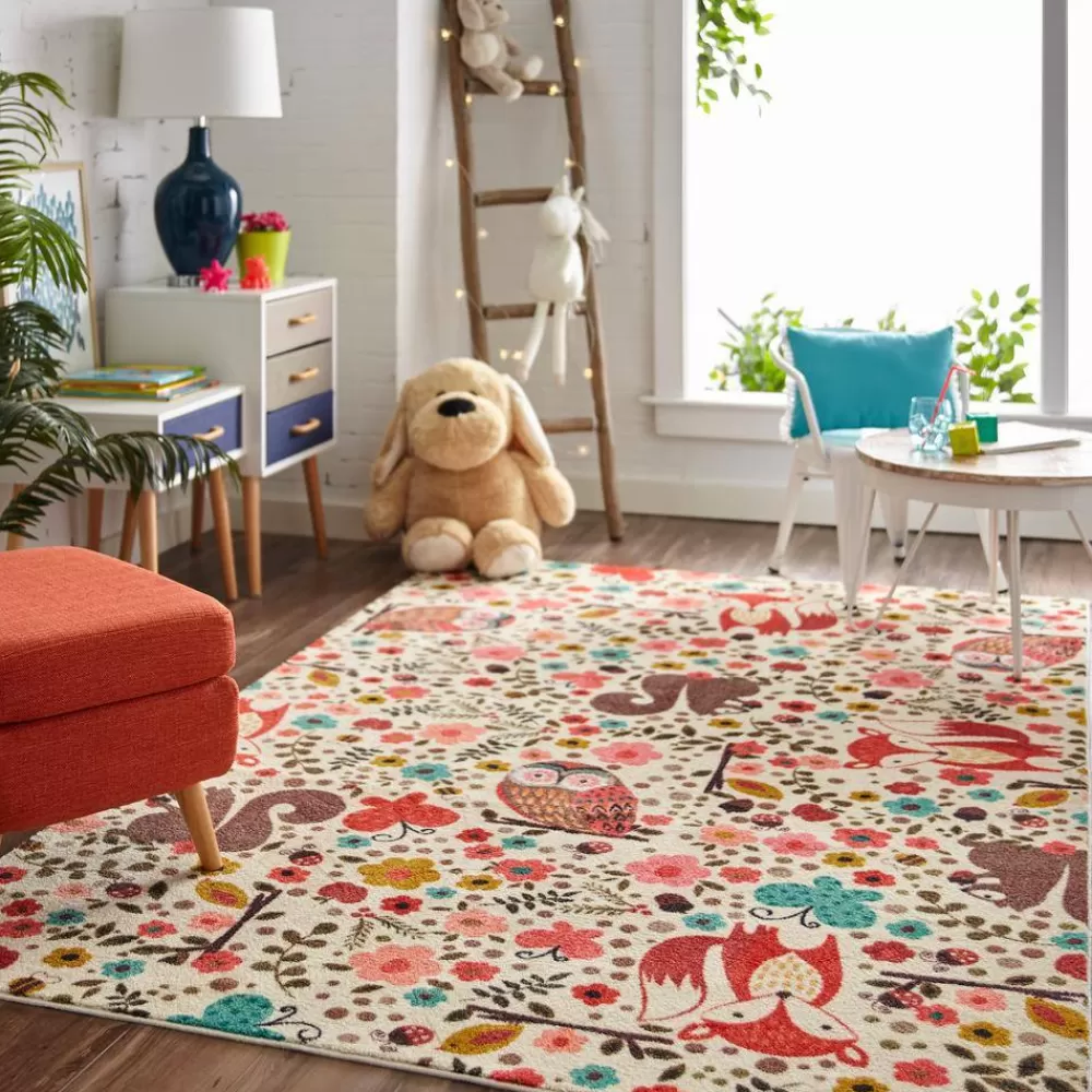 Enchanted Forest Multi 8 Ft. X 10 Ft. Whimsical Area Rug By Mohawk Home | * Online