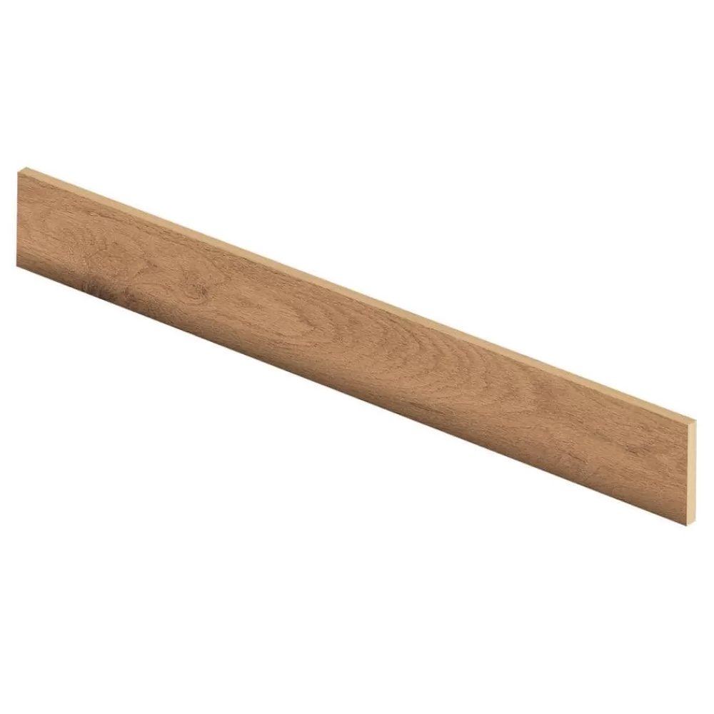 Essential Oak 47 In. L X 1/2 In. T X 7-3/8 In. W Vinyl Overlay Riser To Be Used With Cap A Tread | * Hot