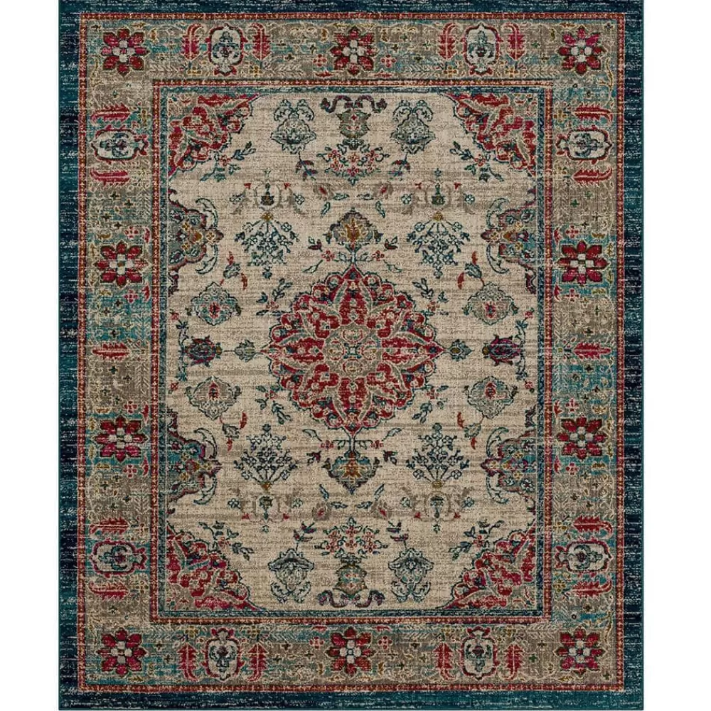 Fitzgerald Oyster 8 Ft. X 10 Ft. Abstract Area Rug By Mohawk Home | * Store