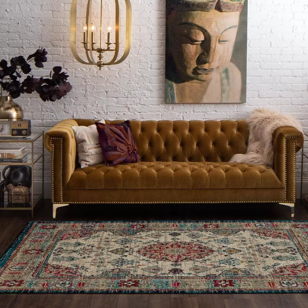 Fitzgerald Oyster 8 Ft. X 10 Ft. Abstract Area Rug By Mohawk Home | * Store