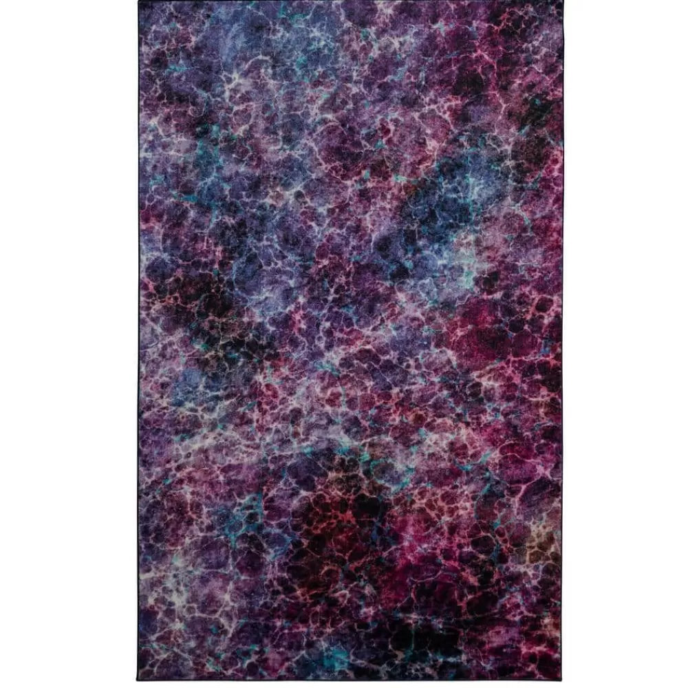 Fractal Purple 8 Ft. X 10 Ft. Abstract Area Rug By Mohawk Home | * Discount