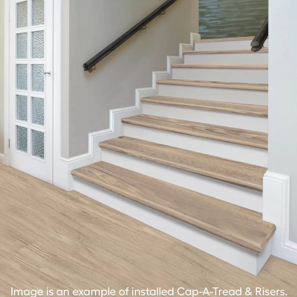 Hunt River Hickory Brown1-11/16 In. T X 12-1/8 In. W X 47 In. L For Stairs 1 In. T Stair Tread And Reversible Riser Kit By Cap A Tread | * Cheap