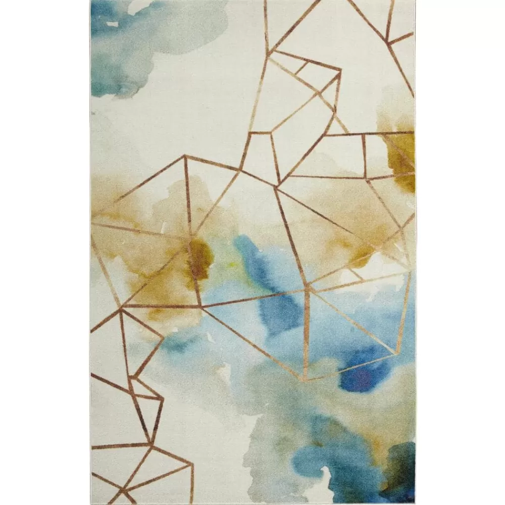 Illusion Water Cream 10 Ft. X 14 Ft. Abstract Area Rug By Mohawk Home | * Discount